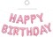 Colorful Celebrations: 16-Inch Mylar Foil Happy Birthday Balloons Banner - Eco-Friendly Decor for All Ages!